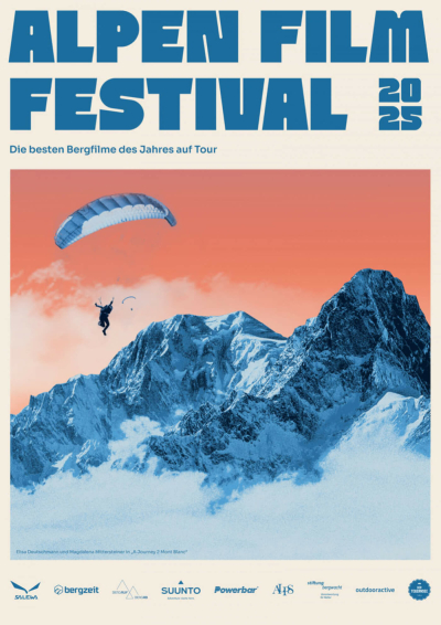 Filmplakat: Alpen Film Festival 2025 - Die Grenzenlos-Tour